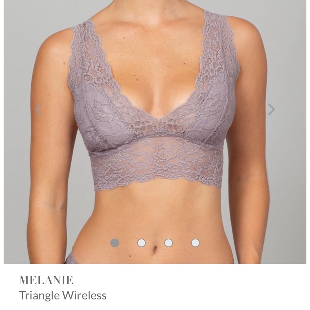 CHANGE Lingerie Triangle wireless lined bralette